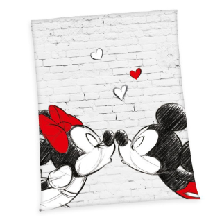 Micropolar fleece deka Mickey a Minnie 150/200