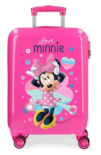 Cestovní kufr ABS Minnie Love 55 cm