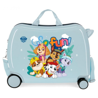 Dětský kufřík na kolečkách Paw Patrol So Fun blue MAXI