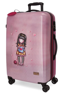 Cestovní kufr ABS Santoro Gorjuss For my love 67 cm