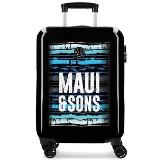 Cestovní kufr ABS Maui and Sons Waves 55 cm