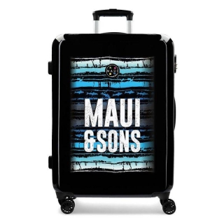 Cestovní kufr ABS Maui and Sons Waves 69 cm