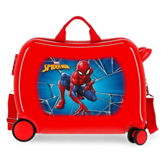 Dětský kufřík na kolečkách Spiderman Black MAXI