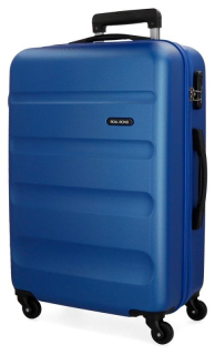 Cestovní kufr ABS Roll Road Flex Blue 75 cm