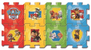 Pěnové puzzle Tlapková patrola 8 ks